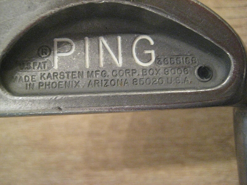 Ping Karsten I Toe-Heel Balance #4 Black Dot Regular Flex Steel Shaft New Grip - Picture 2 of 8