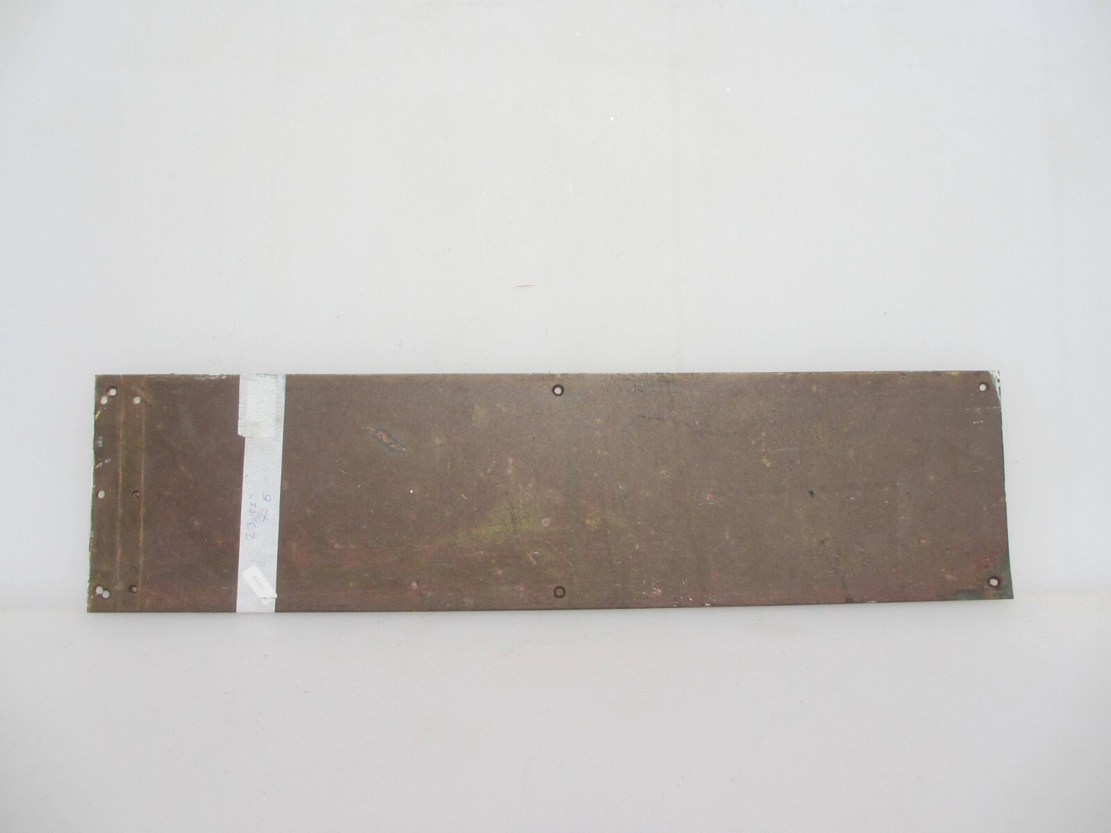 Vintage Brass Door Kickplate Kick Plate Bumper Guard Hardware Old Antique 23"x6" eBay