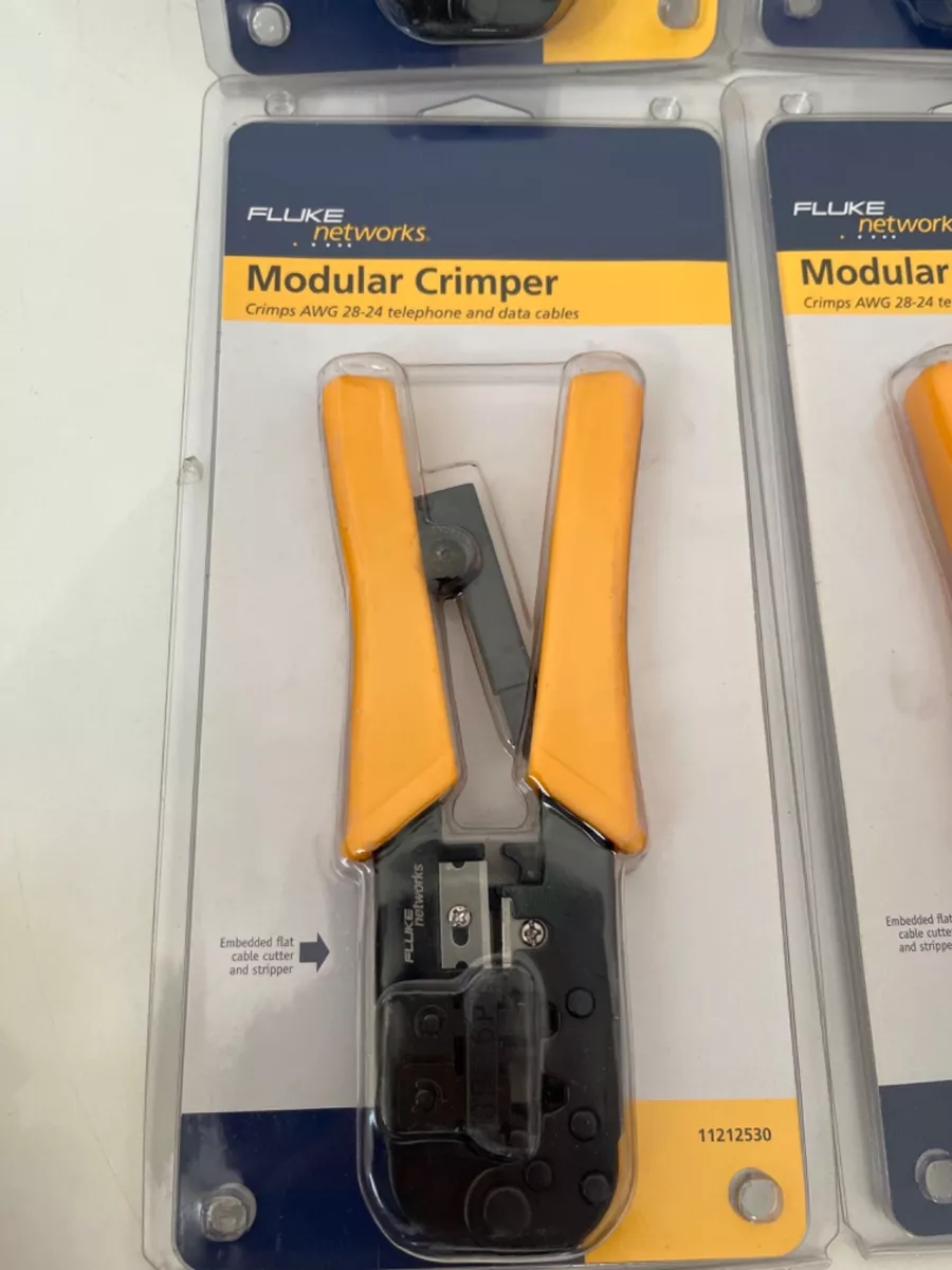 Fluke cheap rj45 crimper