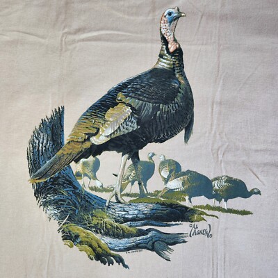 Al Agnew Turkey 2007 Outdoors Nature Animals Hunting Beige 2XL Graphic T-Shirt