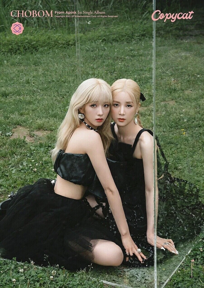 APINK CHOBOM COPYCAT 1st Single Album PLATFORM Ver/Card Album+Foto Karte+Sticker - Bild 2 von 4