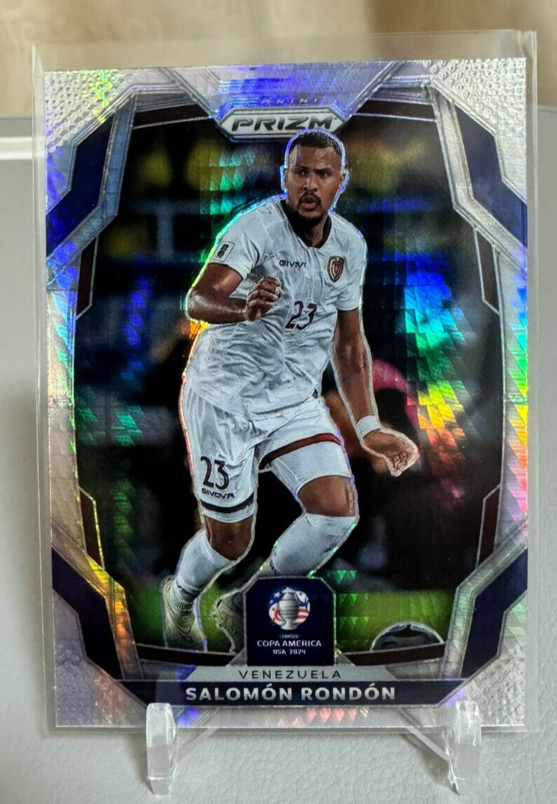 2024 PRIZM COPA AMERICA CALCIO VENEZUELA SALOMON RONDON HYPER PRIZM #109
