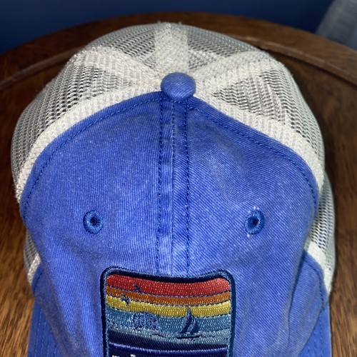 Virginia VA Mesh Hat Cap Adjustable Strap Blue Colorful Embroidered Home Free - Picture 5 of 11