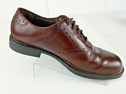 Nunn Bush Mens Saddle Shoes Oxfords Leather Brown Size 10M - Picture 6 of 11