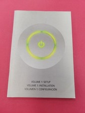 Genuine Xbox 360 Console Manual Setup Guide Book Booklet