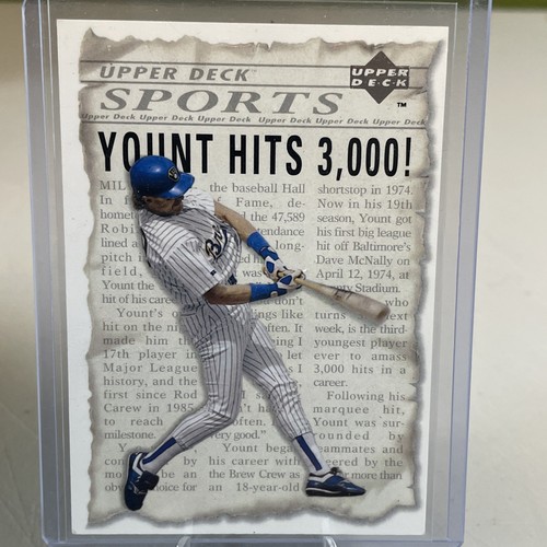 1992 Upper Deck 3000 Hits Robin Yount / George Brett #SP5 Fast Shipping! - Picture 6 of 10
