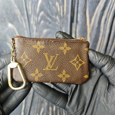 Louis Vuitton Monogram Schlüsseletui Vintage LV Key Pouch 671