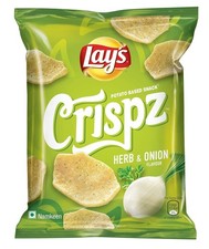 Lays Crispz Herb & Onion Potato Chips 46g (Pa...