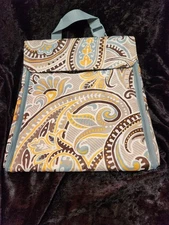 Thirty-one Jewelry Keeper Hanging Travel Cosmetic Organizer Parisian Garden NEW