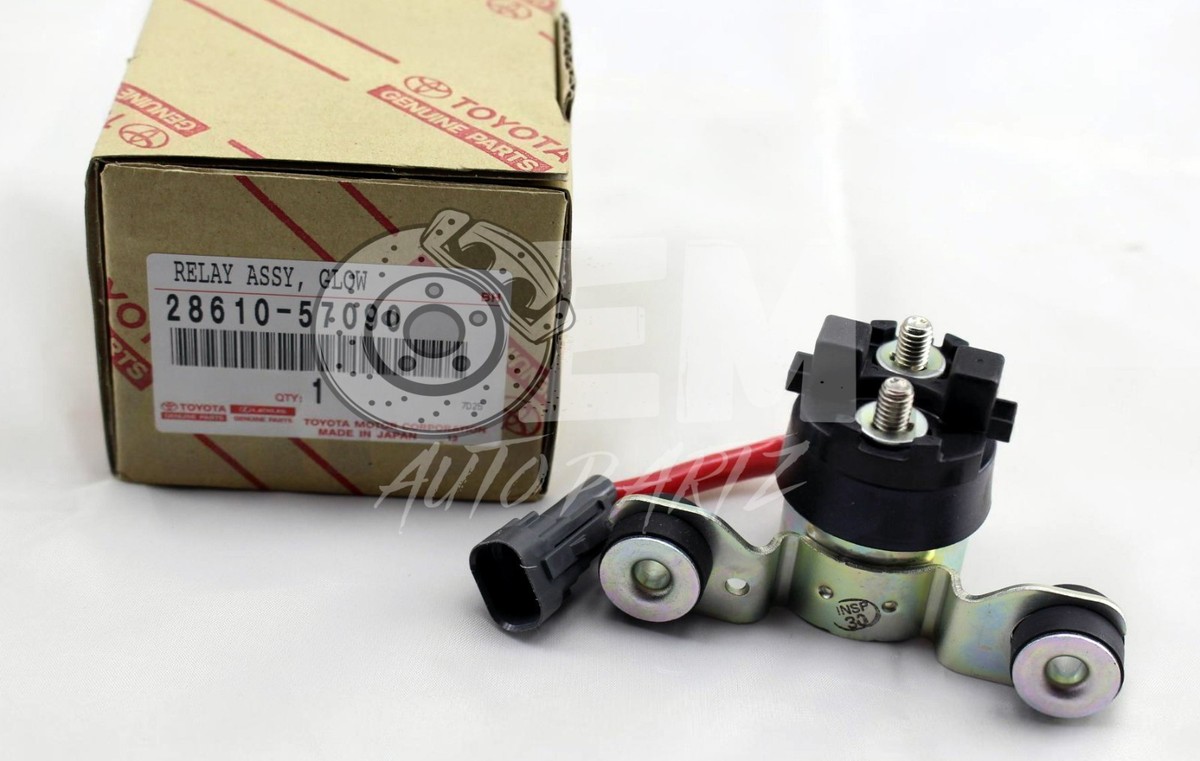 Toyota Land Cruiser Glow Plug Relay OEM 28610-57090 Genuine Intake