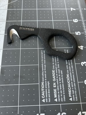 Benchmade Model 8 Rescue Hook / Strap Cutter - Black - NSN Marked