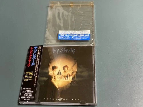 DEF LEPPARD - RETRO ACTIVE - JAPAN CD W/OBI PHCR-1221