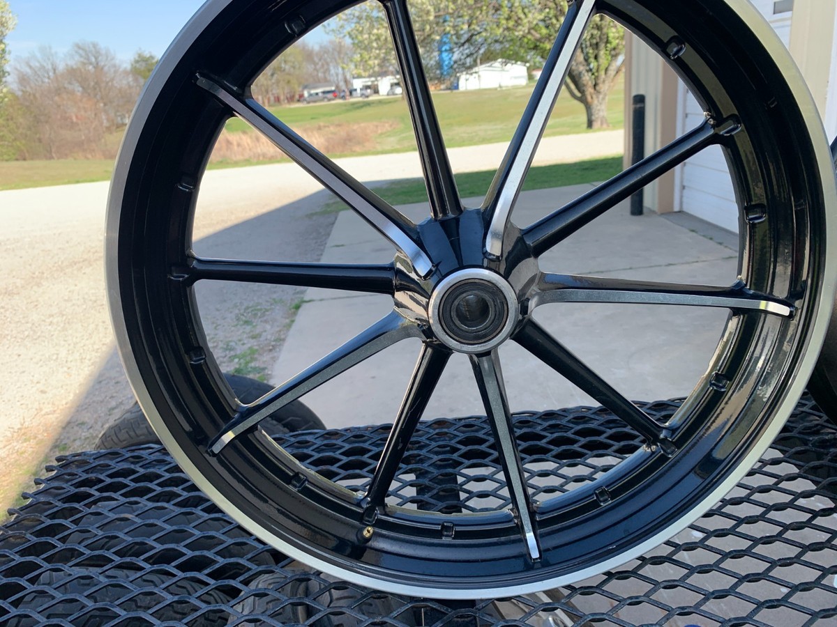 2013-17 Harley-Davidson Softail Breakout Wheels FXSB Front and