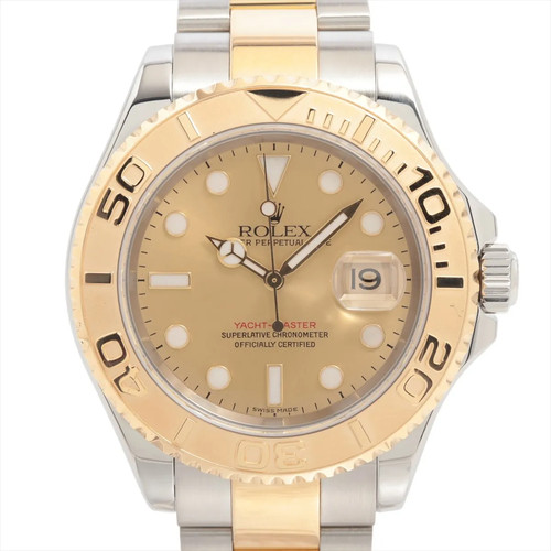Rolex Yacht‑Master 16623 SS×YG SS×YG AT Champagne-Face