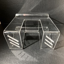 Clear Acrylic Laptop Stand   Ergonomic Desktop Riser Holder