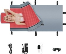 2025 Upgraded Triple-Mode Red Light Therapy Mat for Full Body Pain Relief