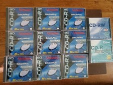 Verbatim DataLifePlus CD-R 80min 700MB AZO Blue 1x-16x Lot of 9 Sealed