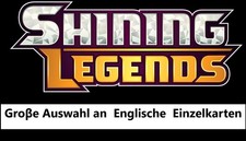S&M, Shining Legends Schimmernde Legenden reverse holo, Englische Einzelkarten