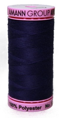 Zwirn 100 % Polyester ASPO PES 120 Amann blau 500 m (0016)