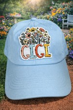 Gigi Floral Baseball Cap adjustable 