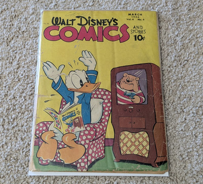 Walt Disney's Comics and Stories #66 Dell Comic Book Golden Age PreCode 1946