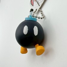 Bob-omb Super Mario Bros. Mini Charm Llavero Japón Nintendo #835
