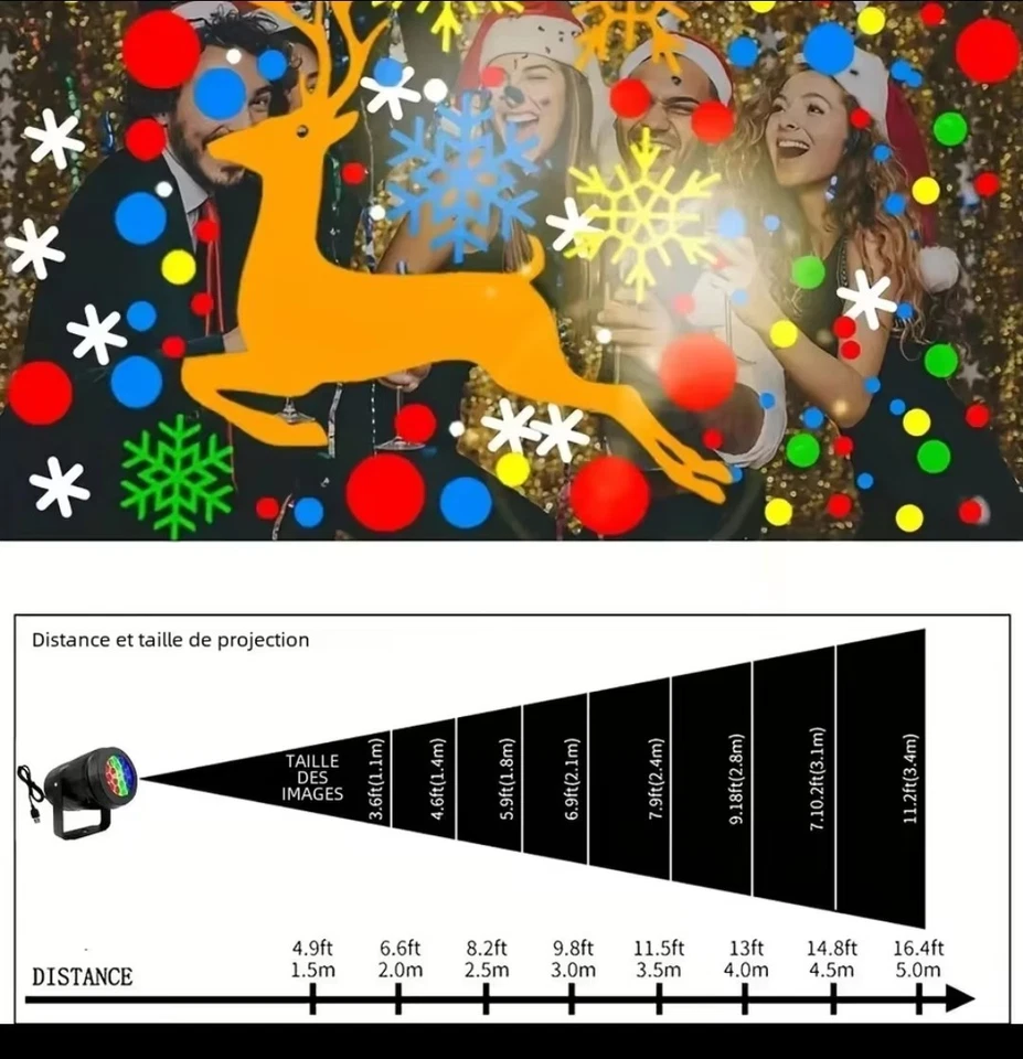 Projecteur De Noël - Photo 2/4