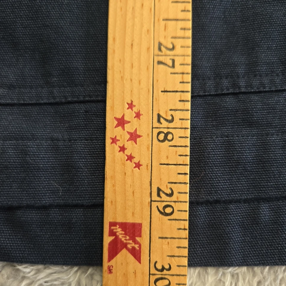 Jones Of Boerum Hill Chef’s Jacket Men’s XL Navy Blue long sleeve Chore Workwear - Image 4 of 4