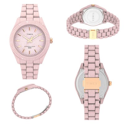 Timex Waterbury Ocean Pink Sustainable 100% Ocean Plastic Watch New R8041036