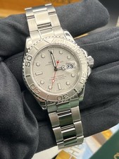 Rolex Yacht-Master Watch  Platinum Bezel 16622  40mm Boxed 2006 (1225)