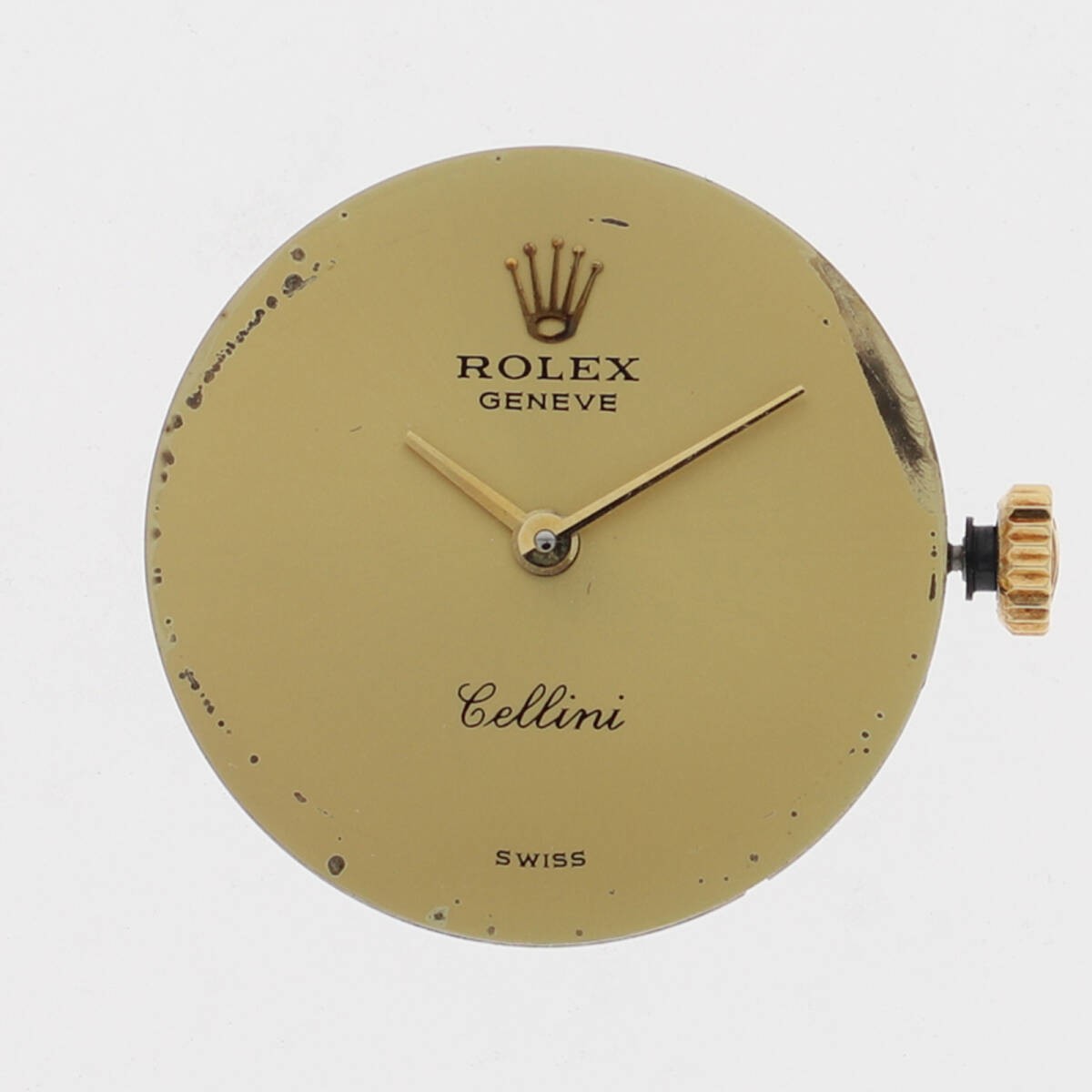 Orologio donna ROLEX quadrante movimento originale cal.1601 ricambi colore or...
