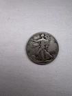 1943-P Walking Liberty Half Dollar, 90% Silver, Collectible