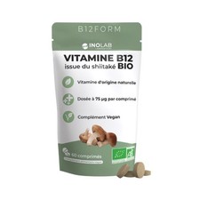 Vitamine B12 issue du shiitaké BIO - B12FORM - 60 comprimés