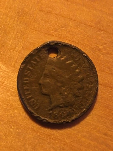 1890 Indian Head Penny Poor Condition