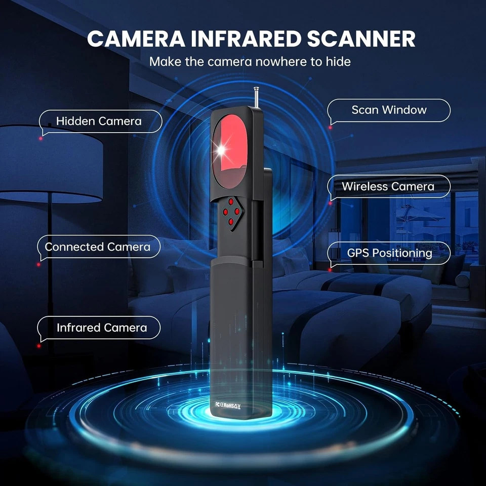 Hidden Camera Detectors, High Accuracy Camera Detector with Strong Anti-interfer - Image 3 of 4