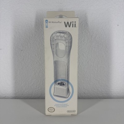 Nintendo Wii Motion Plus OEM Adapter W/ Sleeve In Box Brand New Factory Sealed 