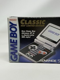 NES Classic Game Boy Advance SP System Console NEW Factory Sealed In Box Rare