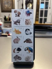 New Book of 20 USPS Forever Stamps " PETS” 2016 Series FV $15.60. Sells For $11