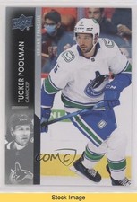 2021-22 Upper Deck Extended Series French Tucker Poolman #652 READ 7l6
