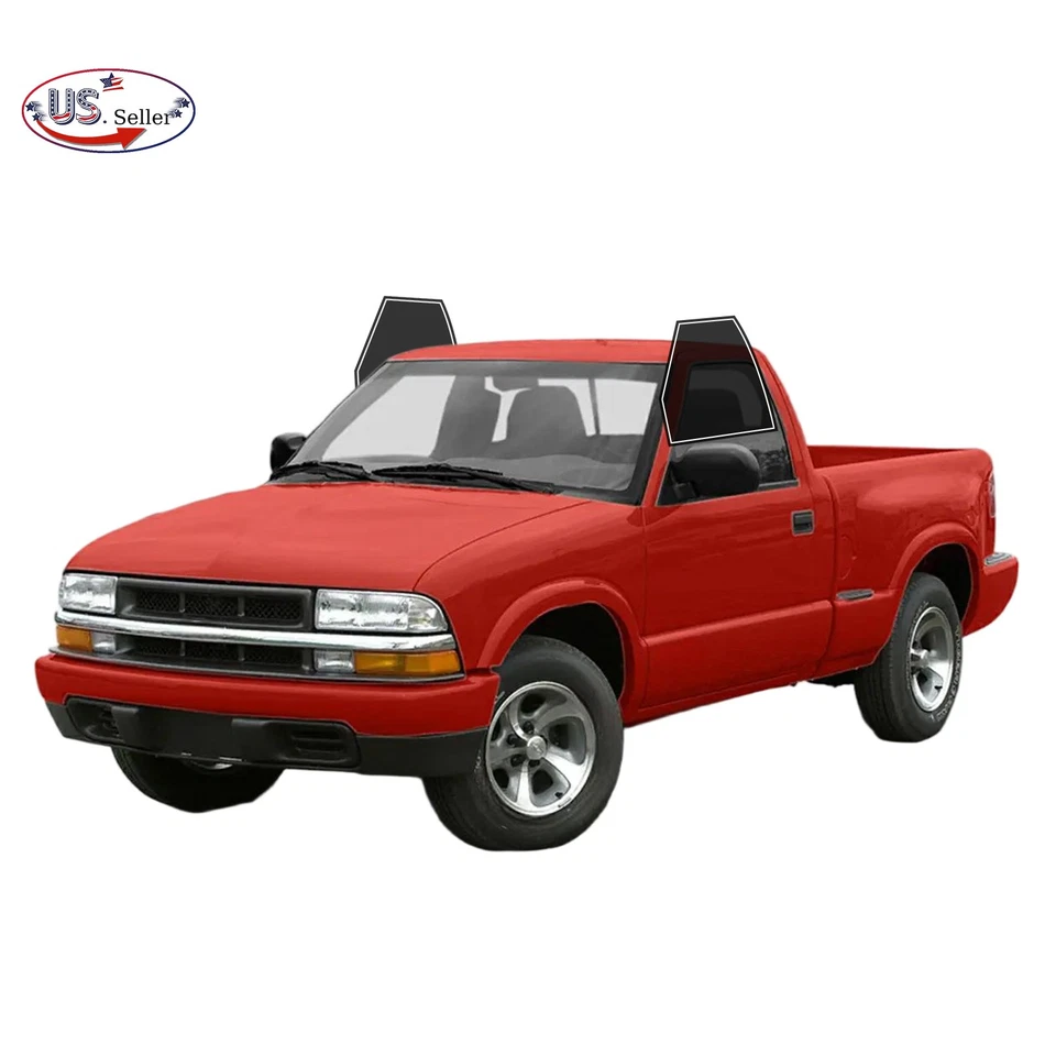 Kit de película de tinte de ventana de 2 capas precortada para Chevy S10 1994-2004 cabina regular Foto 2 de 4