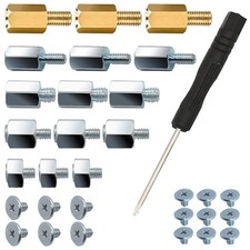 M.2 SSD Screws Kit Motherboard Standoff 30 Pcs PCIe NVMe