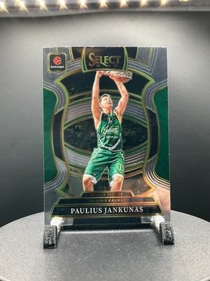 2025-26 Panini Select EuroLeague #21 Paulius Jankunas, Zalgiris Kaunas