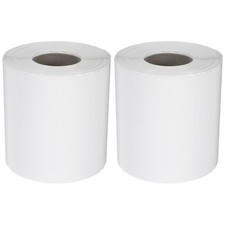 2 Rolls  Shipping Thermal Label Printer Paper Adhesive Sticker Printing Tag