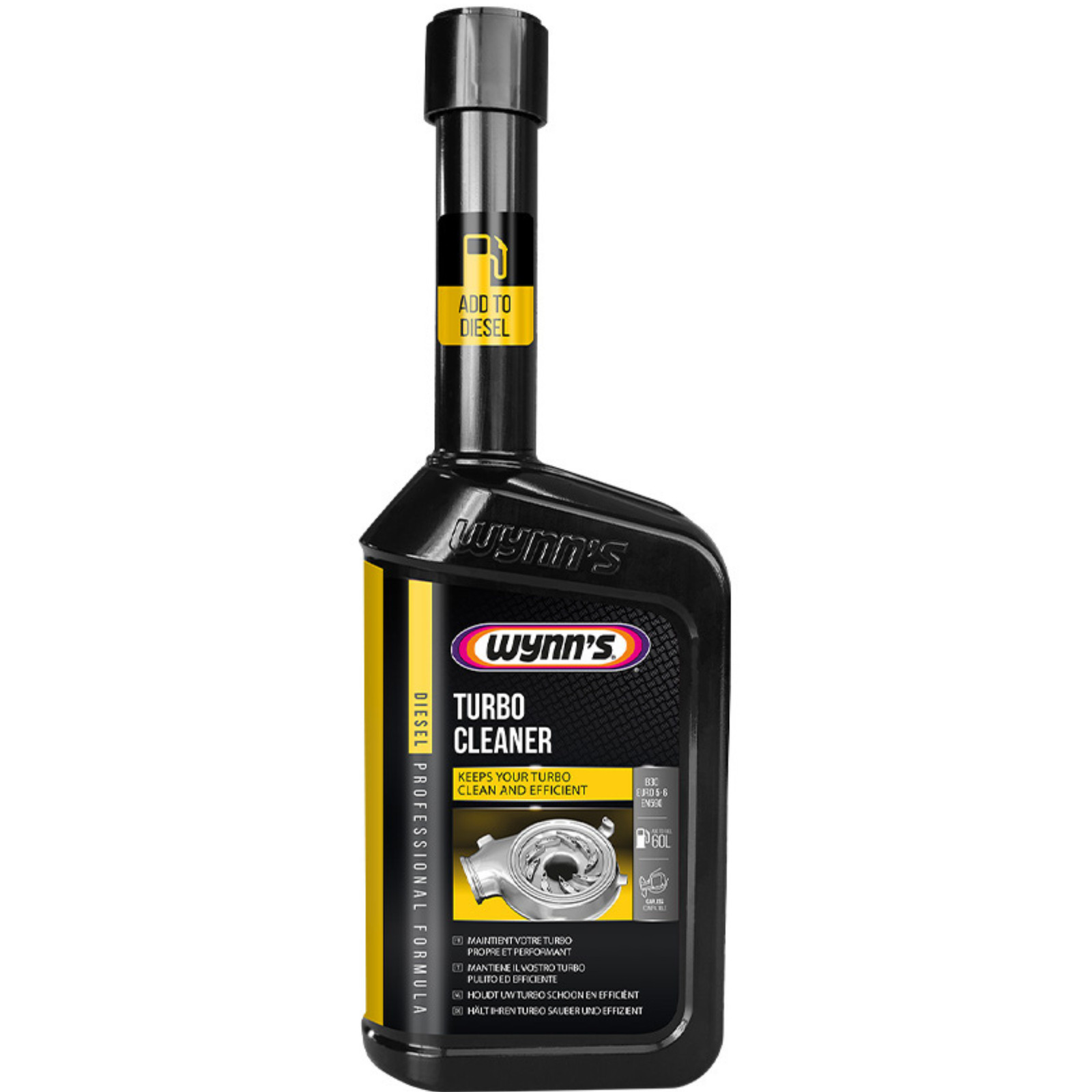 Wynns Diesel Turbo Cleaner Clears Turbo Reduces Removes Carbon Build-Up 500ml - Image 2