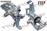 FTE Bremssattel Hinterachse, Links FüR Nissan