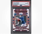 2025 Panini Donruss Rated Rookies Throwbacks Jaxson Dart #41 PSA 10 Giants