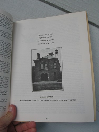 Attica New York 150th Annv. Sesquicentennial 1987-1837 By Anita Gephart Ripstein - Picture 8 of 10