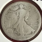 1916-D Walking Liberty Half Dollar. Free Shipping