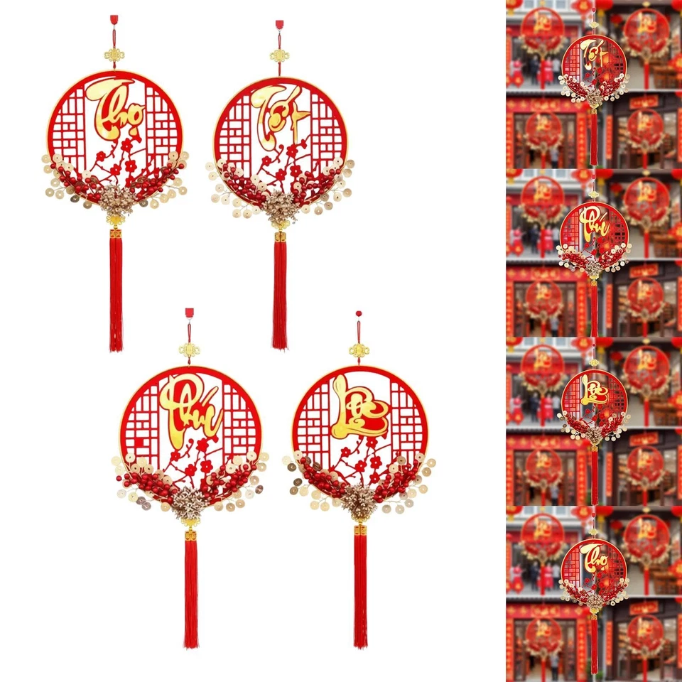 Décoration Suspendue pour Le Nouvel An Vietnamien et Les Fêtes - Photo 1/1