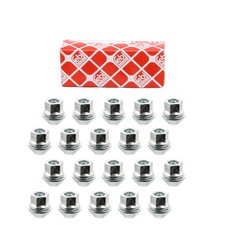 20x 07176 febi Radmutter M12x1,5mm für FORD ESCORT FIESTA FOCUS MONDEO C-MAX KA